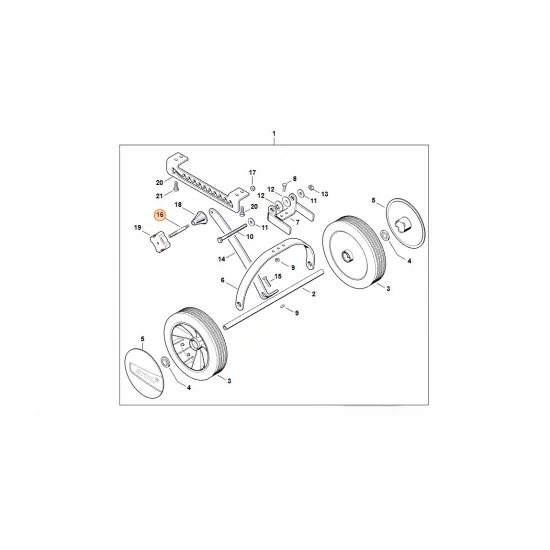 STIHL  Śruba dwustronna 4601 731 8601